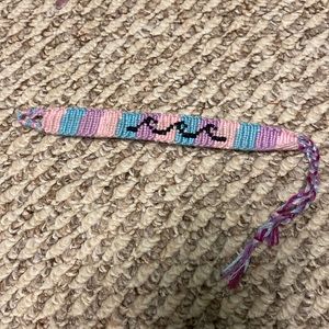 Wave braclet with beach patterns